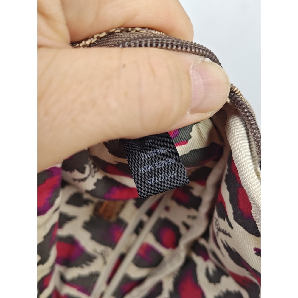 GUESS Renee Mini SI248712 Brown Logo Monogram Fanny Pack Belt Bag NWT - Picture 8 of 14
